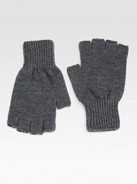EXCLUSIVELY OURS. Stylish fingerless gloves are knitted from superior wool, offering easy access to your everyday essentials while keeping your hands warm and toasty.About 8 longWoolDry cleanImported EXCLUSIVELY OURS. Stylish fingerless gloves are knitted from superior wool, offering easy access to your everyday essentials while keeping your hands warm and toasty.About 8 longWoolDry cleanImported