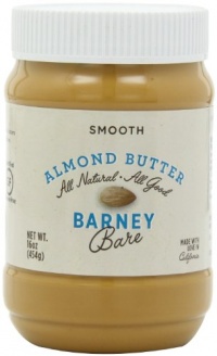 Barney Butter Bare Almond Butter, Smooth, 16 Ounce Barney Butter Bare Almond Butter, Smooth, 16 Ounce