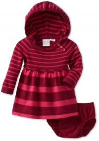 Roxy Kids Baby-girls Infant Avalanche Sweater Dress, Fireside Stripe, 12 Months