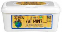 Earthbath All Natural Hypo-Allergenic and Fragrance-Free Cat Wipes, 100 Wipes Earthbath All Natural Hypo-Allergenic and Fragrance-Free Cat Wipes, 100 Wipes