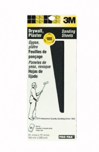 3M 99439NA Pro-Pak Drywall Sanding Screens 180-Grit, 4-3/16 by 11-1/4-Inch, 10-Pack