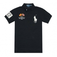 Polo Ralph Lauren Men Custom Fit Big Pony Track & Field Polo T-Shirt - SPAIN Polo Ralph Lauren Men Custom Fit Big Pony Track & Field Polo T-Shirt - SPAIN