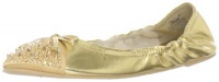 Wanted Shoes Women's Spikey Ballet Flat