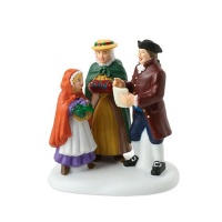 Department 56 Colonial Williamsburg Village Figurine, Caroling in Williamsburg Department 56 Colonial Williamsburg Village Figurine, Caroling in Williamsburg