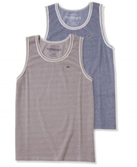 A step up. Get upgraded from basic with this contrast-trim tank from Ecko Unlimited. A step up. Get upgraded from basic with this contrast-trim tank from Ecko Unlimited.