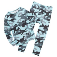 Cuddl Duds Comfortech Essentials Set - Toddler Boys (5T, Aquamult) Cuddl Duds Comfortech Essentials Set - Toddler Boys (5T, Aquamult)