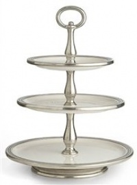 Arte Italica Tuscan 3-Tiered Stand