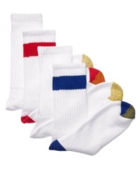 Add these players from Gold Toe to your team of athletic socks. Add these players from Gold Toe to your team of athletic socks.