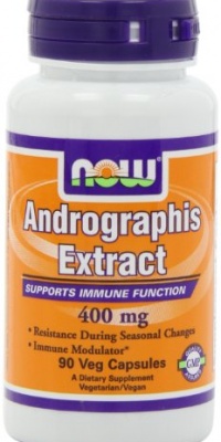 Now Foods Andrographis Extractract 400mg, Veg-capsules, 90-Count Now Foods Andrographis Extractract 400mg, Veg-capsules, 90-Count