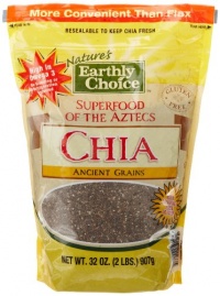Nature's Earthly Choice Super Food of the Aztecs Chia Ancient Grains, 2 Pound Nature's Earthly Choice Super Food of the Aztecs Chia Ancient Grains, 2 Pound