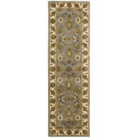 Nourison JA32 Jaipur Rectangle Hand Tufted Area Rug, 2.4 by 8-Feet, Light Blue Nourison JA32 Jaipur Rectangle Hand Tufted Area Rug, 2.4 by 8-Feet, Light Blue