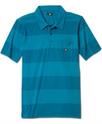 Get out of the dark. Brighten up your everyday gear with this striped polo shirt from DC Shoes. Get out of the dark. Brighten up your everyday gear with this striped polo shirt from DC Shoes.
