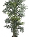 Nearly Natural 5289 Golden Cane Palm Silk Tree, 6.5-Feet, Green
