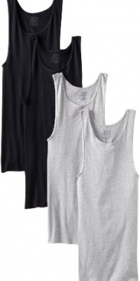 Fruit of the Loom Men's Big 4 Pack Contour Fit A-Shirt Fruit of the Loom Men's Big 4 Pack Contour Fit A-Shirt