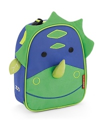 With friendly faces and matching zipper pulls, zoo lunchies make lunchtime fun time! Sized just right for kids, these soft bags have 3 pockets and a roomy main compartment that holds sandwiches, snacks, drinks and more. With friendly faces and matching zipper pulls, zoo lunchies make lunchtime fun time! Sized just right for kids, these soft bags have 3 pockets and a roomy main compartment that holds sandwiches, snacks, drinks and more.
