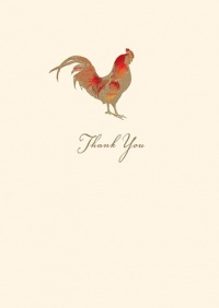 Graphique de France French Rooster Boxed Thank You Notes, 4.25 x 5.5 Inches, Cream (L812CB) Graphique de France French Rooster Boxed Thank You Notes, 4.25 x 5.5 Inches, Cream (L812CB)