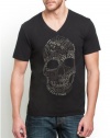 GUESS Type of Skull Basic V-Neck Tee