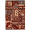 Couristan Timeless Treasures 4323/0300 Kerman Mosaic Area Rug - Burgundy/Rust