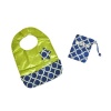 Ju-Ju-Be Be Neat Reversible Baby Bib with Magnetic Closure Strap and Food Catcher Pocket, Royal Envy