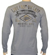 Lucky Brand Jeans Men's Live Fast Die Last Shirt Lucky Brand Jeans Men's Live Fast Die Last Shirt