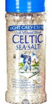 Selina Naturally Celtic Sea Salt Shaker Light Grey Course -- 8 oz