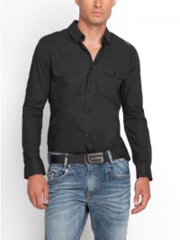 GUESS Military Shirt in Dean Smart Slim Fit GUESS Military Shirt in Dean Smart Slim Fit