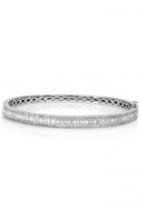 Effy Jewlery Pave Classica 14K White Gold Diamond Bangle, 2.26 TCW Effy Jewlery Pave Classica 14K White Gold Diamond Bangle, 2.26 TCW