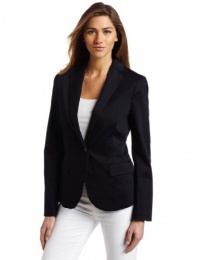 Calvin Klein Jeans Women's Petite Clean Fitted Blazer Calvin Klein Jeans Women's Petite Clean Fitted Blazer