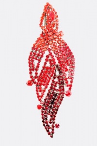 Fashion Trends Jewelry - RHINESTONE 3TONE PIN - (Red) Free Shipping Fashion Trends Jewelry - RHINESTONE 3TONE PIN - (Red) Free Shipping