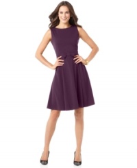 Get party-ready style with this petite Elementz dress! An A-line shape and bow detail at the waist add vintage-inspired charm to this basic staple! Get party-ready style with this petite Elementz dress! An A-line shape and bow detail at the waist add vintage-inspired charm to this basic staple!