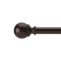 Umbra Verge 36-Inch to 88-Inch Drapery Rod, Auburn Bronze Umbra Verge 36-Inch to 88-Inch Drapery Rod, Auburn Bronze