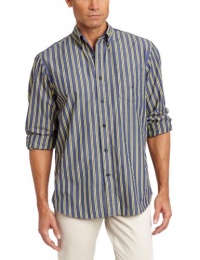 Nautica Men's Long Sleeve Traditional Bold Stripe Woven Nautica Men's Long Sleeve Traditional Bold Stripe Woven