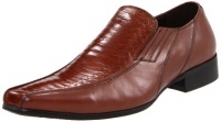 Steve Madden Men's Hackett Slip-On,Cognac Leather,12 M US Steve Madden Men's Hackett Slip-On,Cognac Leather,12 M US