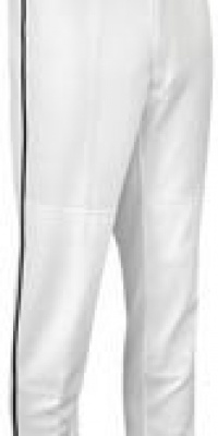 Mizuno 350149 Youth Premier Piped Pant - White/Black Mizuno 350149 Youth Premier Piped Pant - White/Black