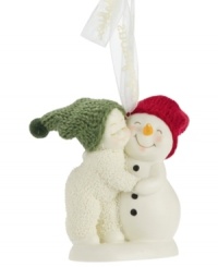 A lovable little Snowbaby and frosty snowman friend exude happiness and joy with sweet smiles upon their faces as they share a holiday hug. Crafted of pure porcelain bisque from Department 56. A lovable little Snowbaby and frosty snowman friend exude happiness and joy with sweet smiles upon their faces as they share a holiday hug. Crafted of pure porcelain bisque from Department 56.
