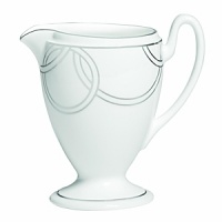 With platinum circles that represent the circles of life, the new Halo dinnerware pattern is the perfect choice for today's modern bride. Fresh in design, Halo brings the elegance of platinum on beautiful bright white bone china that is both graceful and contemporary. With platinum circles that represent the circles of life, the new Halo dinnerware pattern is the perfect choice for today's modern bride. Fresh in design, Halo brings the elegance of platinum on beautiful bright white bone china that is both graceful and contemporary.