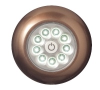 Fulcrum 30015-307 9 LED Anywhere Tap Light, Bronze Fulcrum 30015-307 9 LED Anywhere Tap Light, Bronze