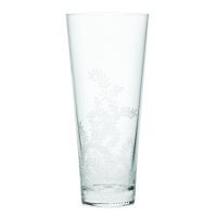 Vera Wang by Wedgwood Traveling Vines Cylindrical 12-Inch Glass Vase Vera Wang by Wedgwood Traveling Vines Cylindrical 12-Inch Glass Vase