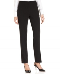 Dressed up or down, Jones New York Signature's sleek trousers are wardrobe essentials. Dressed up or down, Jones New York Signature's sleek trousers are wardrobe essentials.
