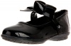 Hush Puppies Bowtina Mary Jane (Toddler/Little Kid/Big Kid),Black Patent,5 M US Big Kid