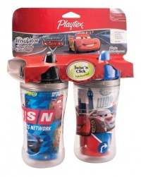 Playtex The World of Cars Insulator 9 oz - 2 Pack Playtex The World of Cars Insulator 9 oz - 2 Pack