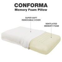 Classic Brands Conforma Memory Foam Pillow, Queen Classic Brands Conforma Memory Foam Pillow, Queen
