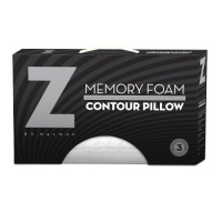 Z® by Malouf Memory Foam Molded Contour Neck Pillow - Luxurious Washable Cover Z® by Malouf Memory Foam Molded Contour Neck Pillow - Luxurious Washable Cover