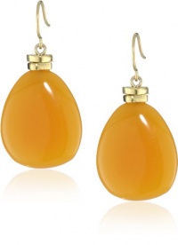 Kenneth Cole New York Urban Desert Orange Bead Drop Earrings