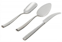 Ricci Anvil 3-Piece Stainless Cheese Set