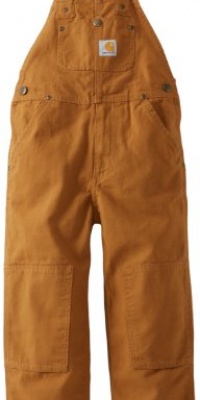 Carhartt Boys 2-7 Washed Duck Bib Overall Carhartt Boys 2-7 Washed Duck Bib Overall