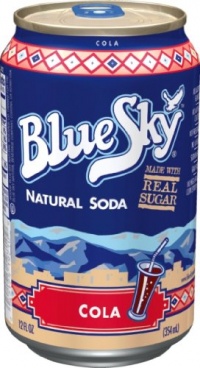 Blue Sky Cola,  12-Ounce Cans (Pack of 24)