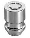 McGard 24196 Chrome Cone Seat Wheel Locks (M12 x 1.5 Thread Size) - Set of 4