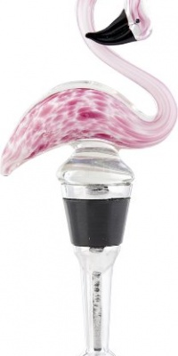 LSArts Wine Bottle Stopper, Flamingo LSArts Wine Bottle Stopper, Flamingo