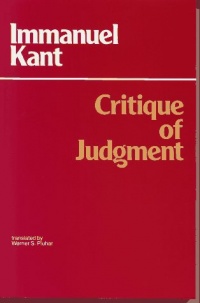 Critique of Judgment (Hackett Publishing) Critique of Judgment (Hackett Publishing)